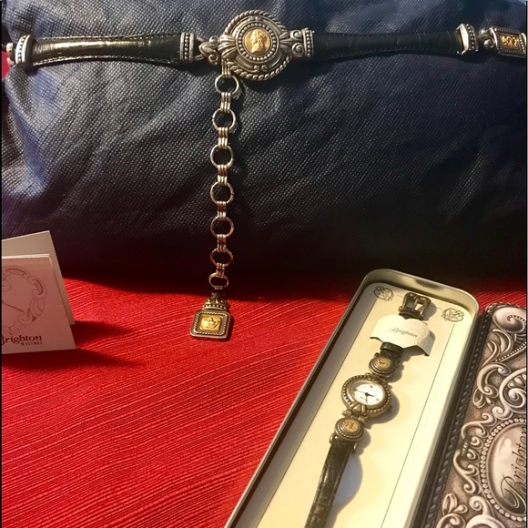 Vintage Brighton Rome Gold Coin Watch - Picture 2 of 8